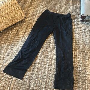 Cynthia Rowley Black Sleek Sparkly Classic Trouser Pants Size 8